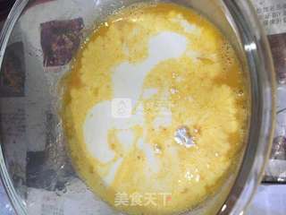 蓝莓戚风蛋糕卷的做法步骤:2