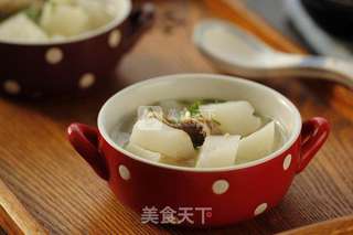 蹄花萝卜汤的做法步骤:9