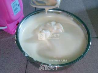 南瓜海绵蛋糕的做法步骤:5