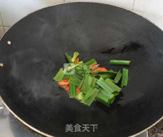 辣椒蒜苗炒猪腰的做法步骤:7