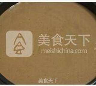 8寸咖啡戚风的做法步骤:12