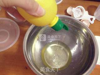 香草戚风蛋糕的做法步骤:7