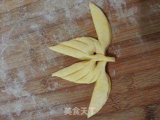 南瓜面双桃夹的做法步骤:11