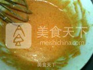 西红柿戚风蛋糕的做法步骤:8