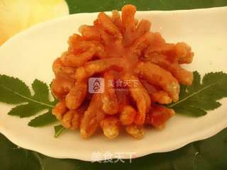 菊花里脊的做法步骤:9