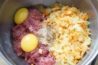 日式照烧牛肉饼的做法步骤:5