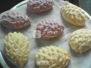 刺猬馒头的做法步骤:7