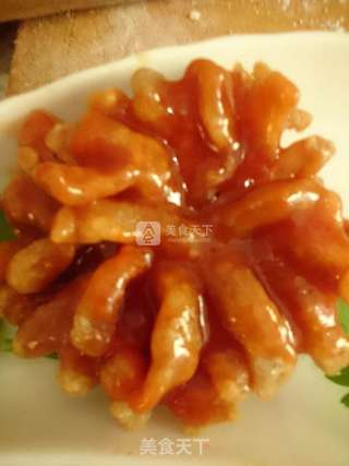 菊花里脊的做法步骤:7
