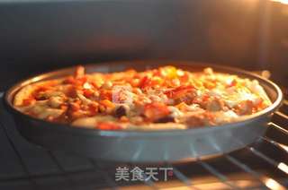 鸡肉披萨的做法步骤:10