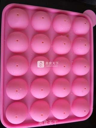 蛋糕棒棒糖的做法步骤:7