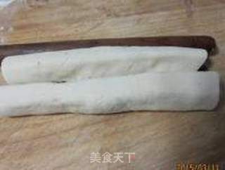 蜜豆如意卷的做法步骤:4