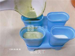 抹茶酸奶雪条的做法步骤:9