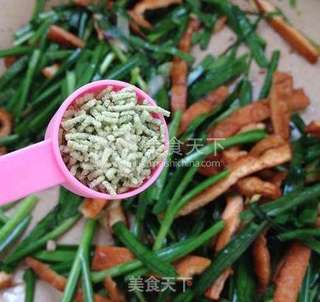 香干炒韭菜的做法步骤:8