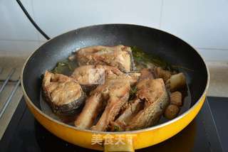 红烧青鱼块的做法步骤:7