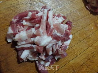 肉炒疙瘩豆的做法步骤:6