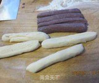 棋格馒头的做法步骤:2