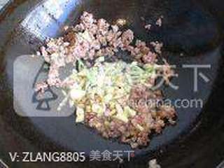 肉末茄子家常做法的做法步骤:7