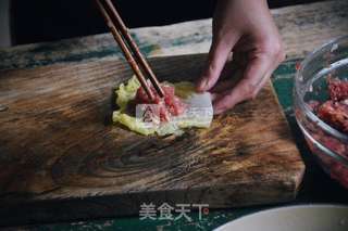 白菜牛肉包的做法步骤:11
