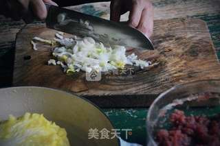 白菜牛肉包的做法步骤:9