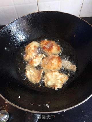 锅包肉的做法步骤:9