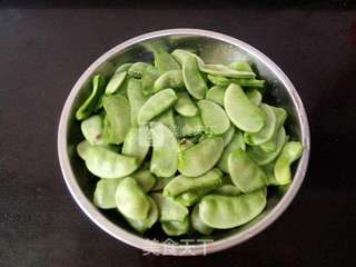 青扁豆煮芋仔的做法步骤:2
