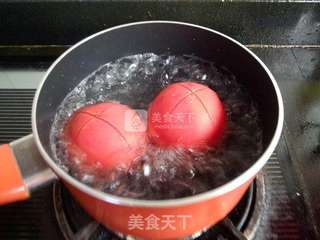 番茄烩海虾的做法步骤:4