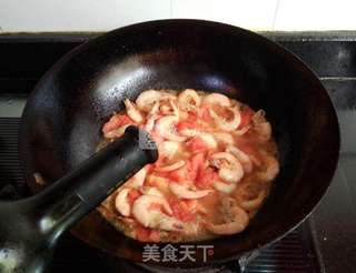 番茄烩海虾的做法步骤:8