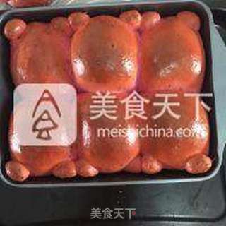 小熊挤挤面包的做法步骤:13