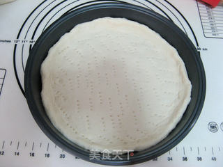 奥尔良鸡肉披萨的做法步骤:13