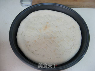 奥尔良鸡肉披萨的做法步骤:16
