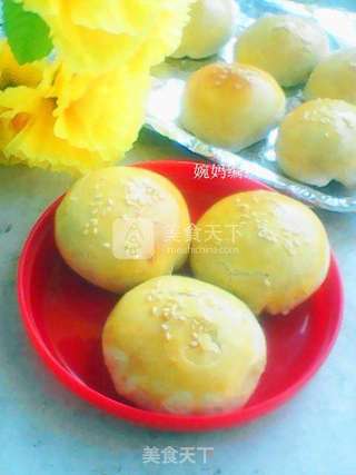 苏式榨菜鲜肉月饼的做法步骤:18