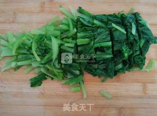 豆皮小白菜的做法步骤：2
