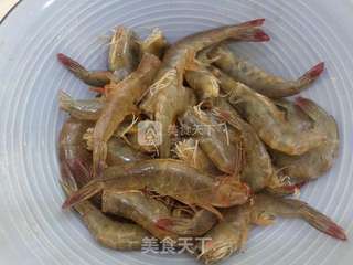 解馋版--------【酱爆鲜虾】的做法步骤:2