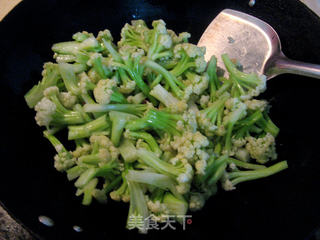 砂锅菜花的做法步骤:6