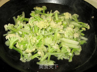 砂锅菜花的做法步骤:2
