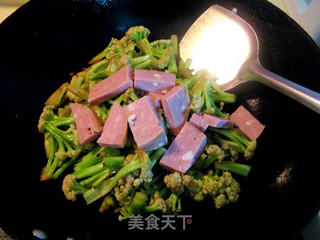 砂锅菜花的做法步骤:8