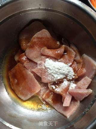 锅包肉的做法步骤:3