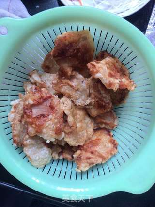 锅包肉的做法步骤:10