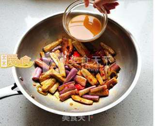 小窍门做低油版无敌下饭的鱼香茄子的做法步骤:10