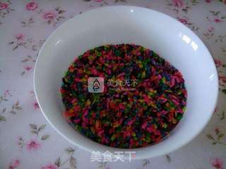 云南五彩糯米饭的做法步骤:2