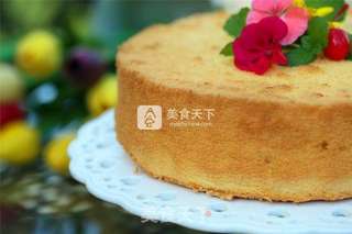 橙子戚风蛋糕的做法步骤:14