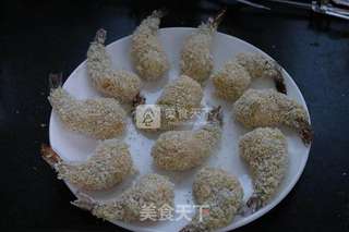 芝士凤尾虾的做法步骤:6