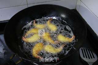 芝士凤尾虾的做法步骤:7