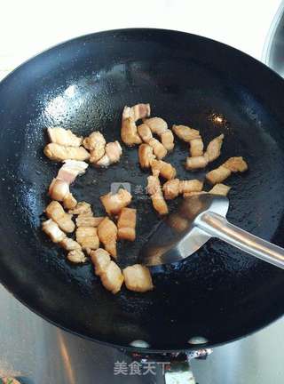 红烧肉炖豆角面瓜的做法步骤:6
