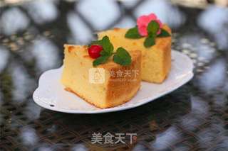 橙子戚风蛋糕的做法步骤:20