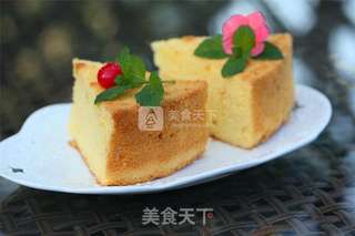 橙子戚风蛋糕的做法步骤:19