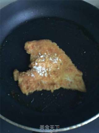 香煎鸡排的做法步骤:6