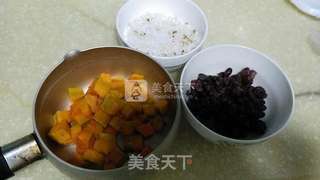 红豆南瓜米糊的做法步骤:3