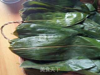 红豆香肠粽子的做法步骤:2