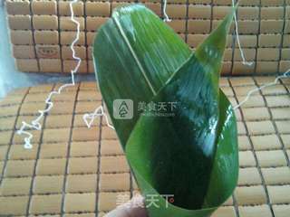 红豆香肠粽子的做法步骤:7